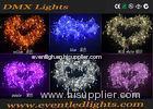 Blue / Red / Pink / White Led Holiday Lights With 100% Pure Copper Hardy PVC Wire