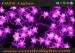 20 / 30 Copper Wire Led Star String Lights Pink Low Energy Consumption
