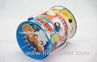 Barrel Custom Biscuit Tin Box With hanlde Cartoon-Cute Hamtaro Mouse