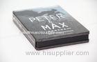 Peter & Max Tinplate Rectangle CD Tin Box Mysterious Cool Black