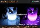 Colorful Outdoor Table Beer Led Ice Buckets For Events Party CE ROHS UL
