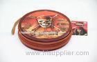 Recyclable Zipper Round Metal Tin CD Case Pirates Of The Caribbean