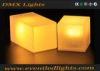 Cube Eye Protection Cordless Led Table Lamp For Catering / Cafe Bar