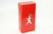 Shiny / Color Side Square Biscuit Metal Tin Box With Embossment