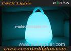 Blue And Yellow Cordless Led Table Lamp ROHS UL For Bar / Hotel