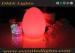 Red Round Led Restaurant Table Lamps Lithium Battery For Home And Hotel