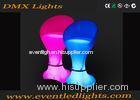 16 colors change Led Furniture rechargeable led bar chair for event party rental