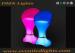 16 colors change Led Furniture rechargeable led bar chair for event party rental