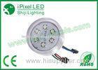 45mm Waterproof Digital RGB LED Pixels Clear Transparent cover Dc24v