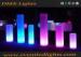 wedding events decorative lighting multi color pillars