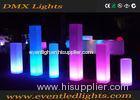 wedding events decorative lighting multi color pillars