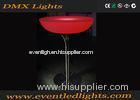 IP55 Red Led Bar Table Rechargeable Battery Furniture 100 - 240V
