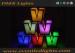 V Shape Modern Cordless Rechargeable Table Lamps Color Changing