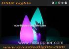 Battery Rechargeable Multi - Colorl Led Restaurant Table Lamps ABS