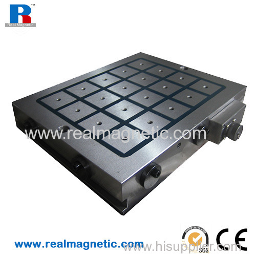 Electro permanent magnetic chuck for cnc machine