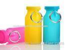 Kids Durable 400ml Silicone Drinking Water Bottle Personalized For Travel