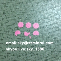 Tiny Pink Round Tamper Evident Labels Sticker Customize Printing Warranty Screw Seal Stickers for Electronic Products