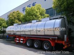 Aluminum Tank Semi Trailer