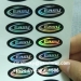 fake warranty sticker/holigraphic eggshell sticker/tamper evident tags