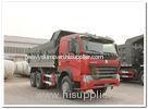 6x4 HOWO A7 dump truck 420Hp payload 30 tons loading lower fuel consumption and Left Hand Driving T