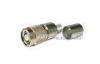 TNC Female and male Coaxial Cable Connectors 50 Ohm 75 Ohm for RG59 Cable