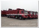 SINOTRUK HOWO A7 Euro2 Dump turck / tipper truck with spare parts red color for clayey samd in wet