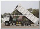 popular type HOWO 336hp dump truck white color direct selling LHD or RHD