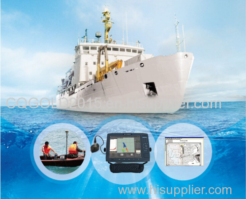 water survey equipment  echo sounder with gps  high frequency instrument