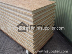 Hot sale easy install OSB sandwich wall panel