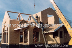 Eco-friendly OSB sandwich wall materials