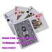 Custom Poker Cheating Equipment Black Leather Man Handbag For Card Exchanger
