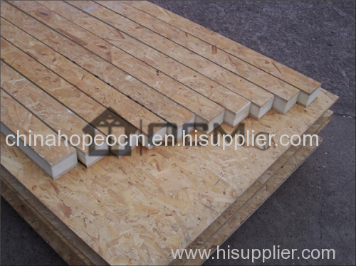 Toxin free eps OSB cement sandwich wall panel