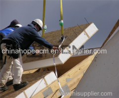 Heat insulation OSB polystyrene composite panel