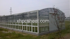 UNQ polycarbonate material polycarbonate sheet pc used commercial greenhouses/garden greenhouse