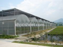 UNQ polycarbonate material polycarbonate sheet pc used commercial greenhouses/garden greenhouse