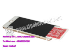 2015 White Plastic Iphone 6 Mobile Poker Exchanger Gambling Cheat Devices
