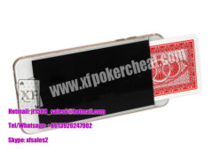 2015 White Plastic Iphone 6 Mobile Poker Exchanger Gambling Cheat Devices