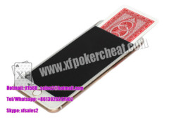 2015 White Plastic Iphone 6 Mobile Poker Exchanger Gambling Cheat Devices