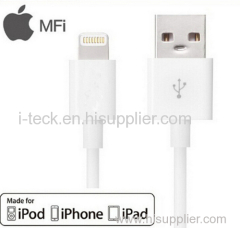 i-Teck MFI certificate original sync usb to 8Pin Cable For iPhone 6 flat cable MFi original usb data