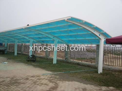 UNQ UV protection polycarbonate sheet carport