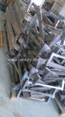 Welding parts for cabinet