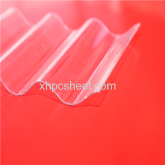 UNQ corrugated polycarbonate sheet/Corrugated Plastic Sheet/Polycarbonate Corrugated Roofing Sheet