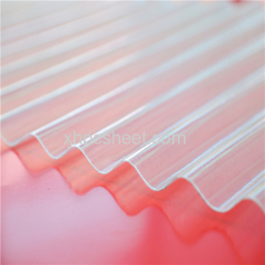 UNQ corrugated polycarbonate sheet/Corrugated Plastic Sheet/Polycarbonate Corrugated Roofing Sheet