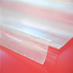 UNQ construction polycarbonate corrugated sheet with UV Coating high quality
