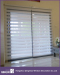 Interior Decoration Manual Venetian Horizontal Zebra Blind/Korea Imported Fabric