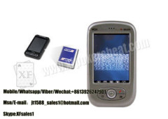 Texas Holdem Grey English / French Plastic Poker Analyzer With Earpiece