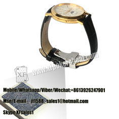 New Design Poker Scanner Leather Watch Camera With Power Bank