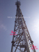 Free standing steel lattice tower