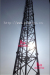 Free standing steel lattice tower