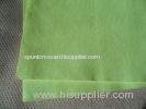 Soft Green Non Woven Cloths / Non Woven Polyester Fabric Isotropic Strength